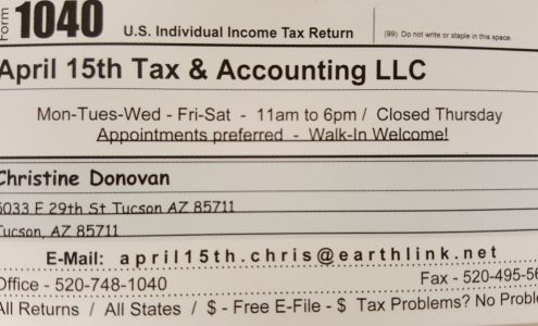 April 15th Tax & Accounting LLC