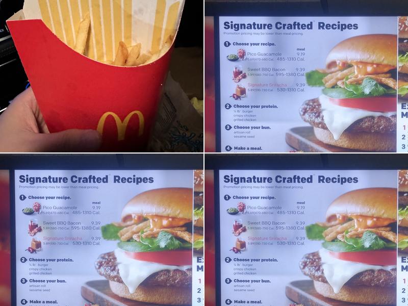 McDonald's Menu