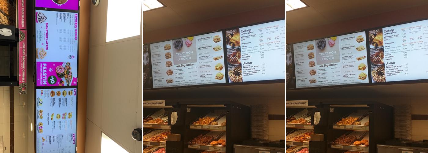 Dunkin' Menu