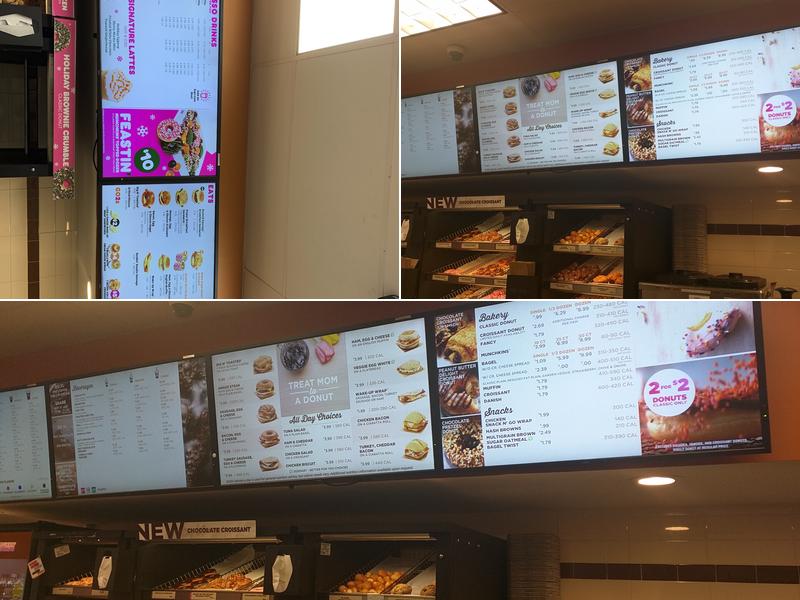 Dunkin' Menu