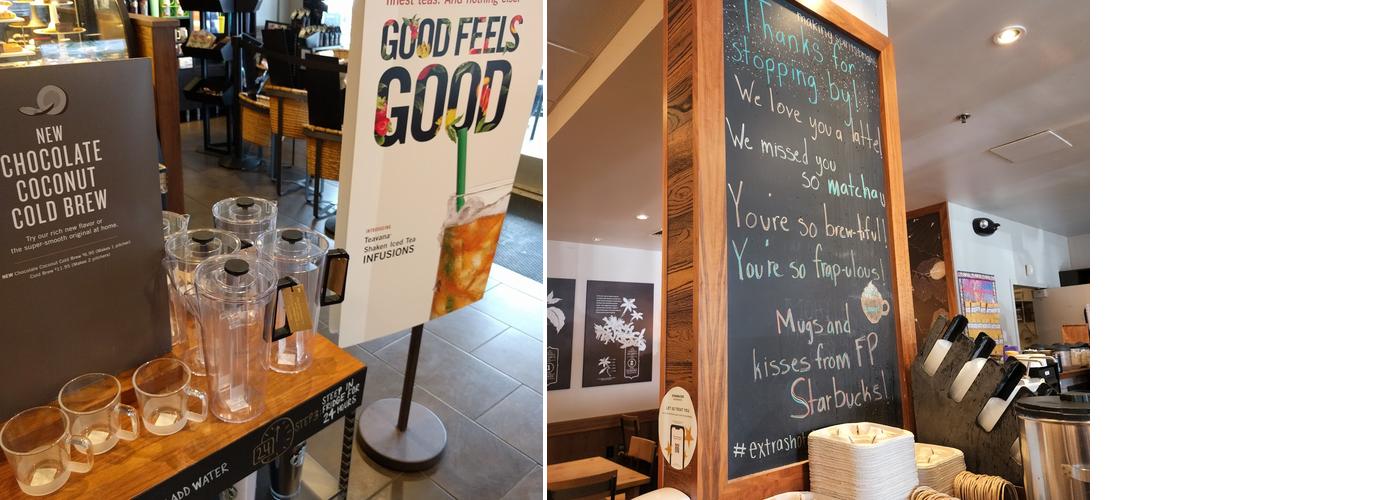 Starbucks Coffee Company Menu
