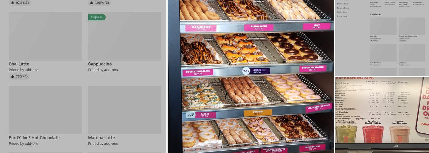 Dunkin' Menu