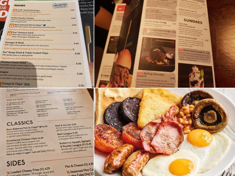 The Crooked Lum Beefeater Menu