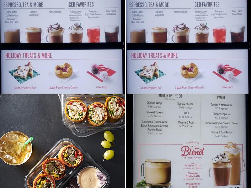 Starbucks Menu