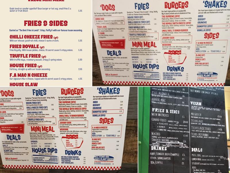 Fat Annie's Menu