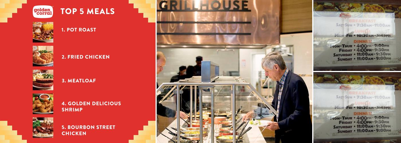Golden Corral Buffet & Grill Menu