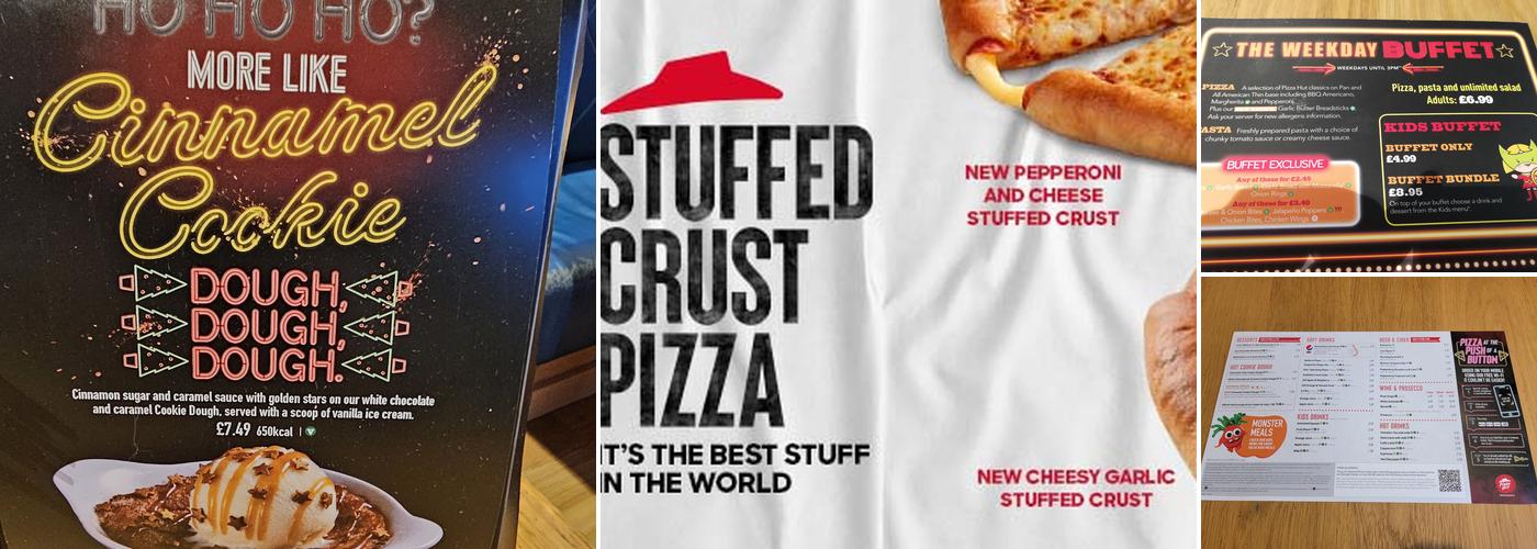 Pizza Hut Restaurants Menu