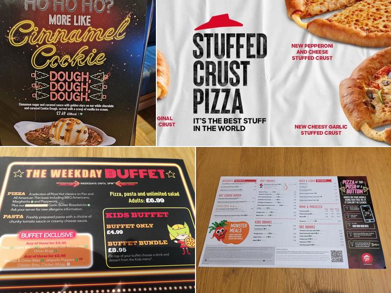 Pizza Hut Restaurants Menu