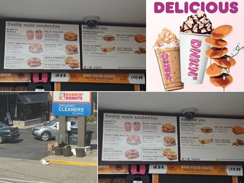 Dunkin' Menu