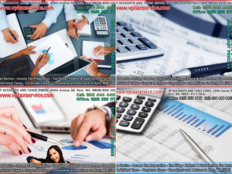 VP ACCOUNTS AND TAXES KENT WA