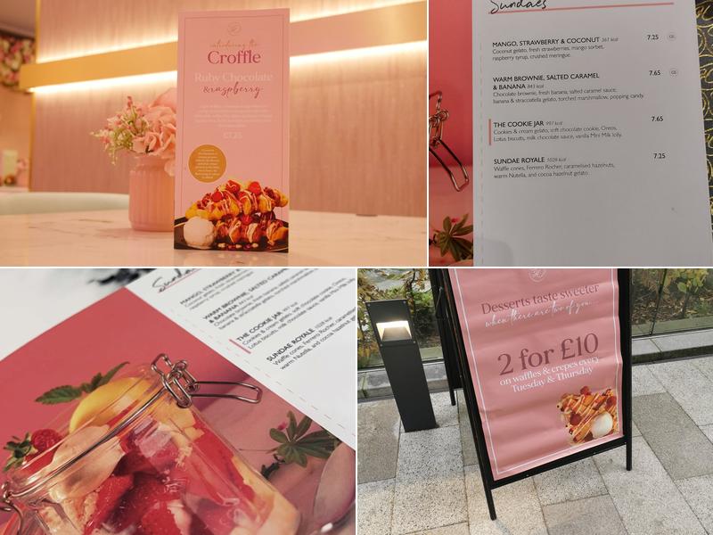 Heavenly Desserts Rochdale Menu