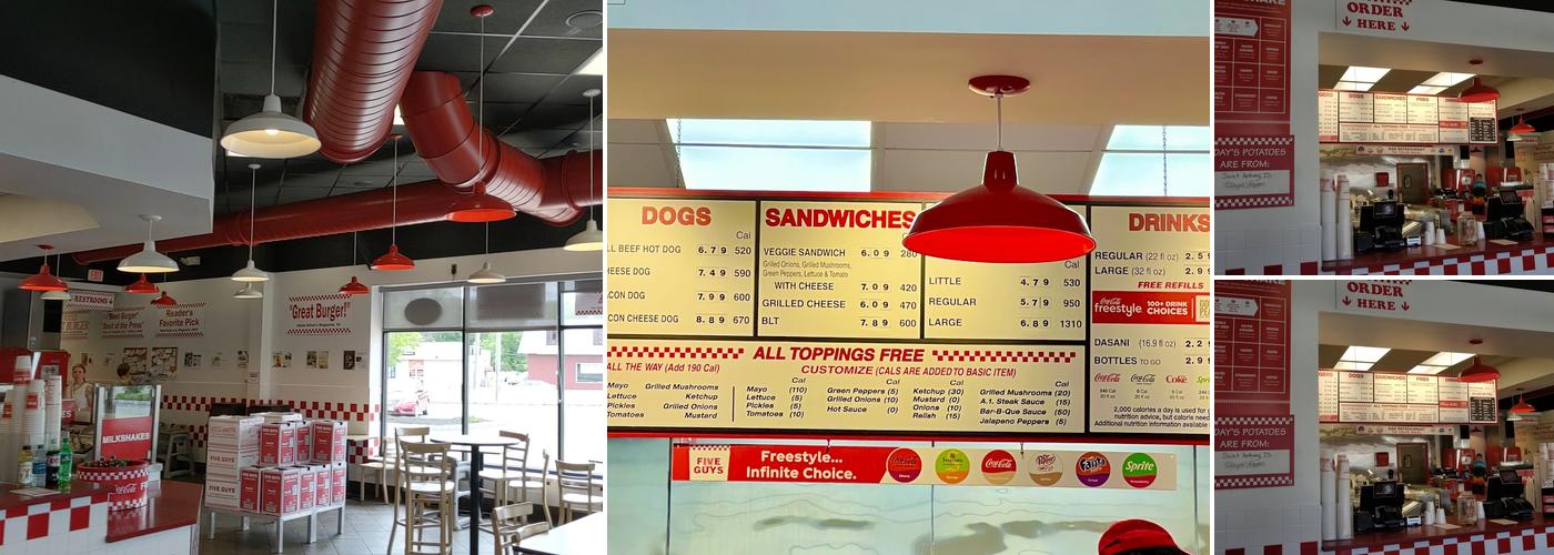 Five Guys Menu