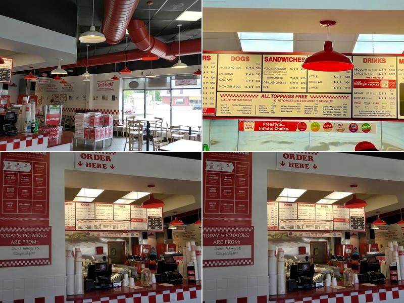 Five Guys Menu
