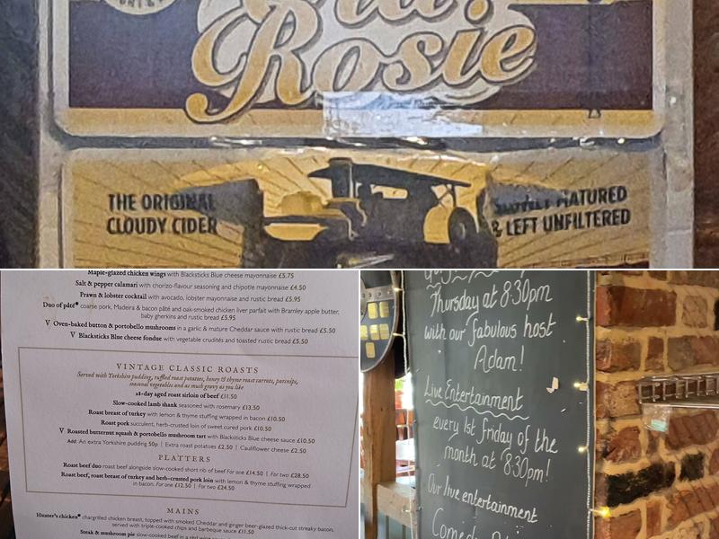 The Cunning Man Menu