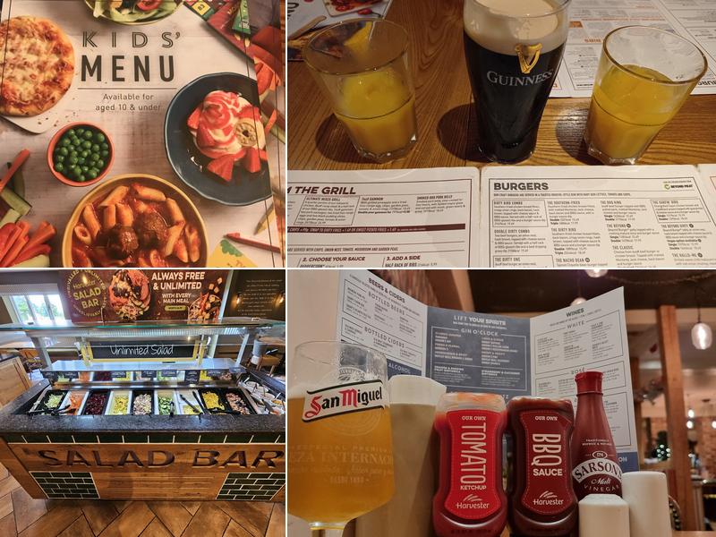 Harvester Beech Hurst Haywards Heath Menu