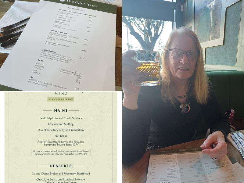 The Olive Tree Ocean Village Menu