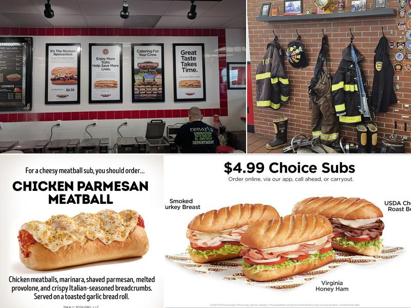Firehouse Subs Totowa Menu