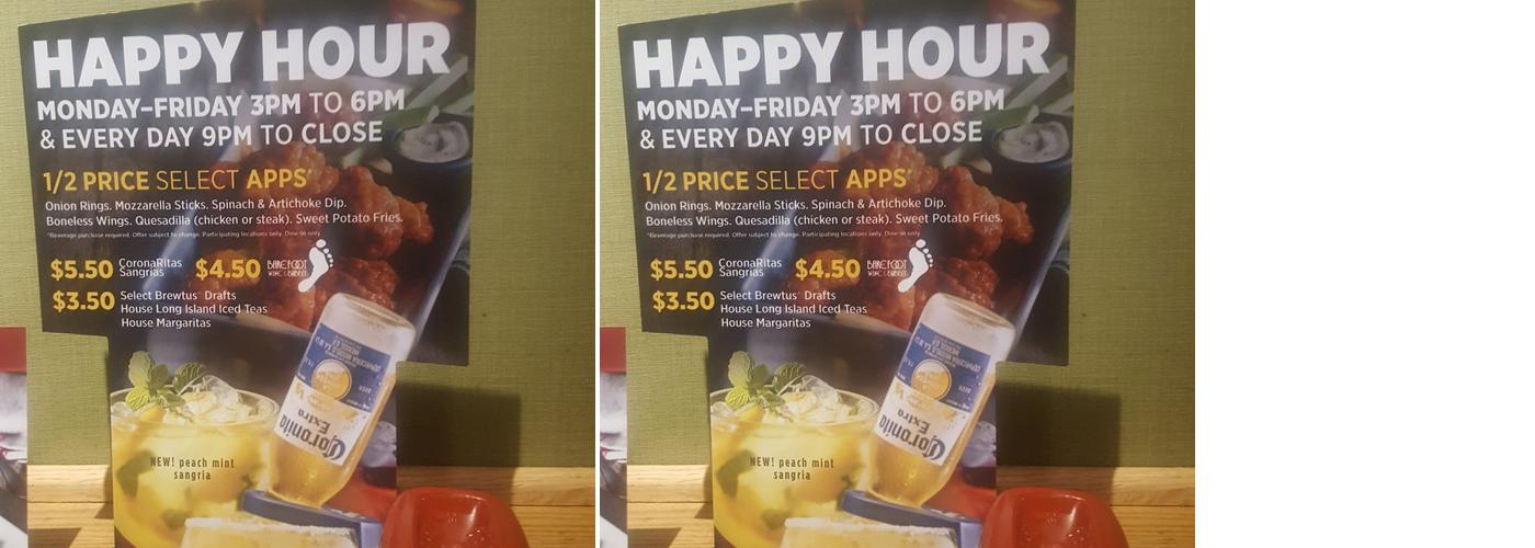 Applebee's Grill + Bar Menu