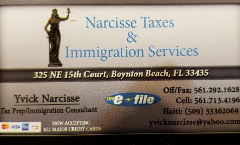 NARCISSE TAXES AND IMMIGRATION SERVICES Boynton Beach