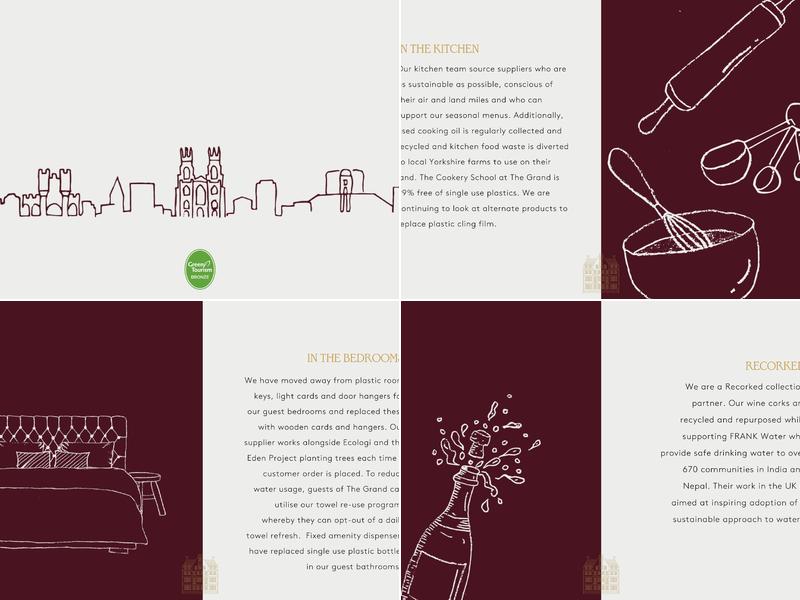 Legacy at The Grand, York Menu