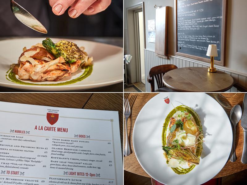 York Minster Refectory Menu