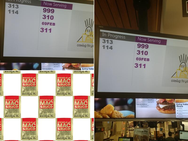 McDonald's Menu