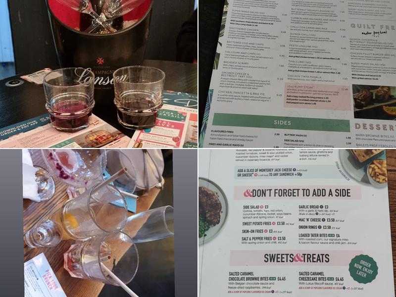 Slug & Lettuce - Wolverhampton Menu