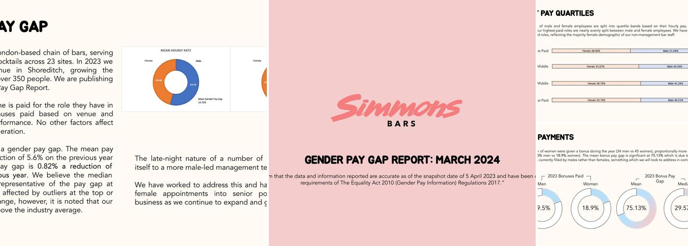 Simmons Bar | Monument Menu