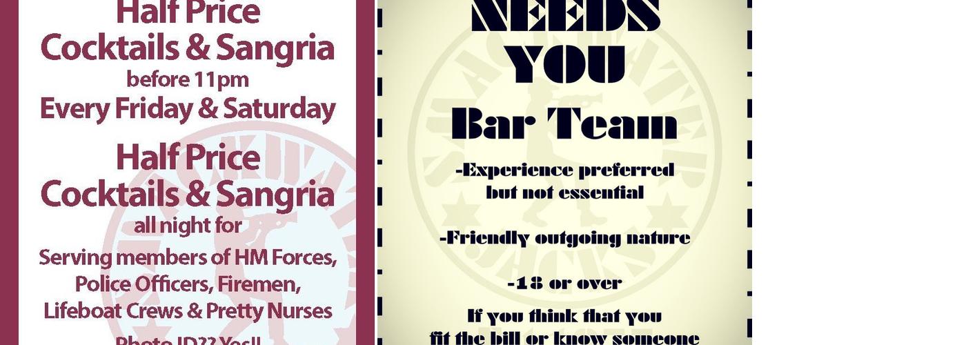 The place to be in Burnley is Smacks Menu