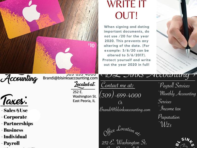 BL Sinks Accounting & Tax Services