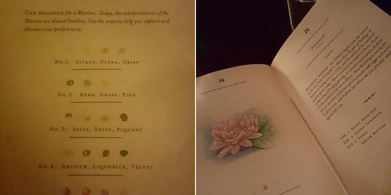 Merchant House London Menu