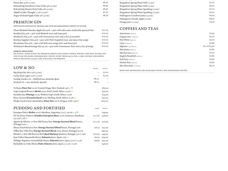 Davy's at Plantation Place Menu