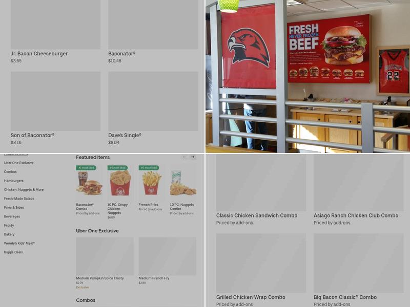 Wendy's Menu