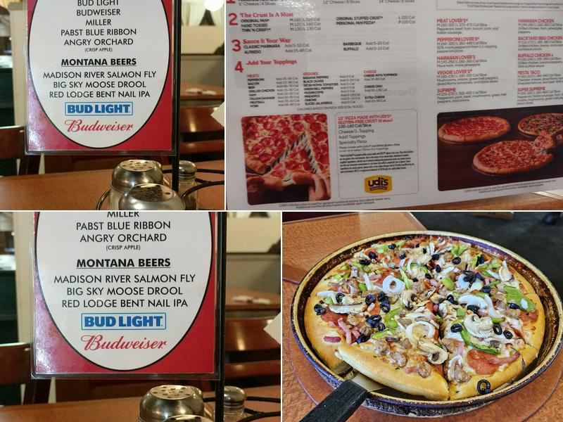 Pizza Hut Menu