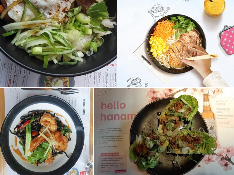 wagamama livingston Menu