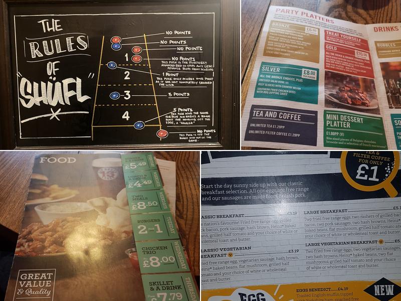 O'neill's Southampton Menu