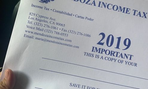 Mendoza Income Tax