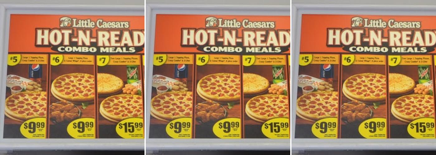 Little Caesars Pizza Menu