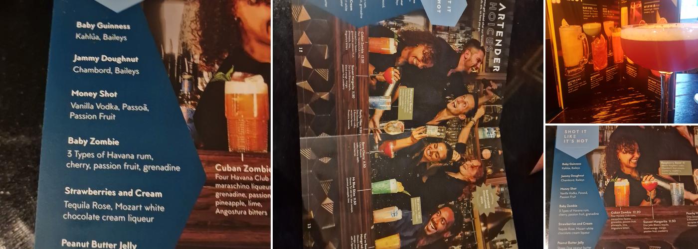 Be At One - Richmond Menu