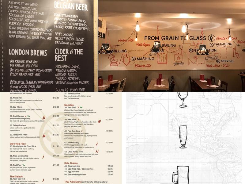 Firefly Bar & Thai Kitchen Menu