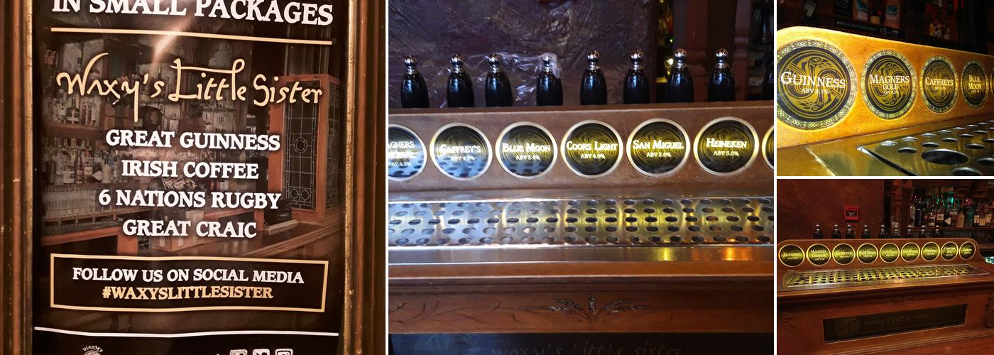 Waxy's Little Sister Menu