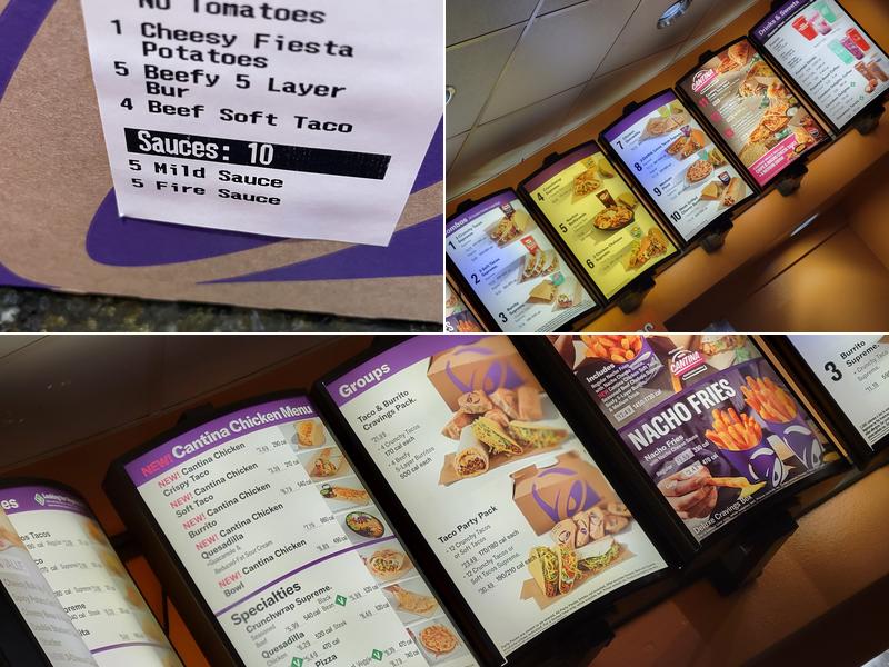 Taco Bell Menu
