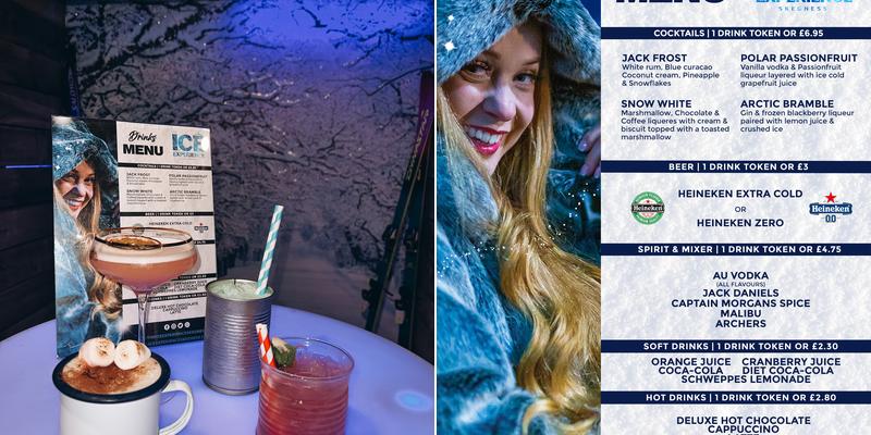 The Ice Experience Skegness Menu
