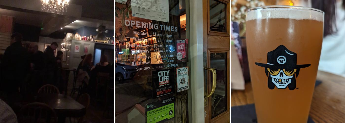 Wine and Wallop Menu