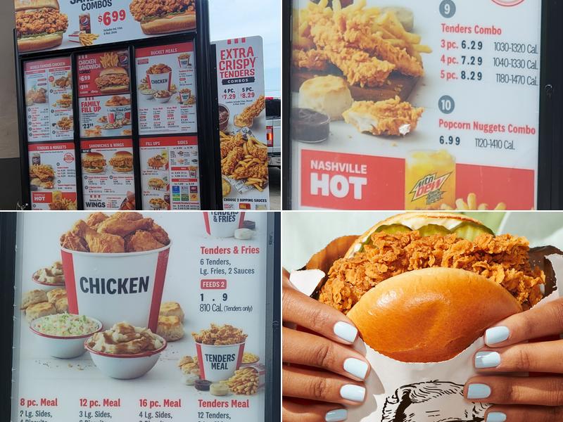 KFC Menu