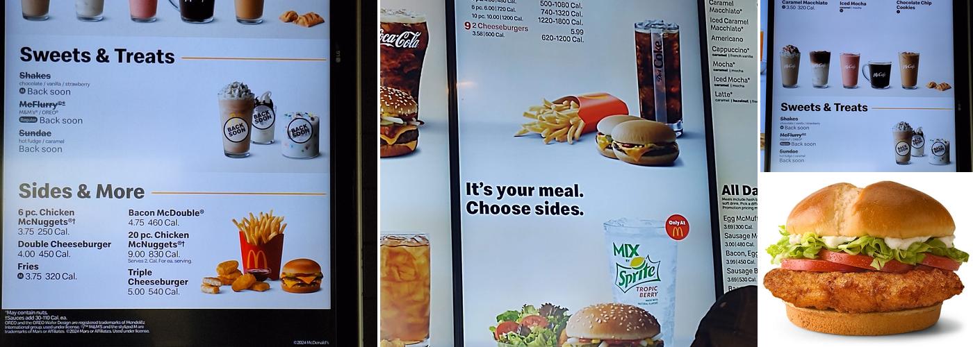 McDonald's Menu