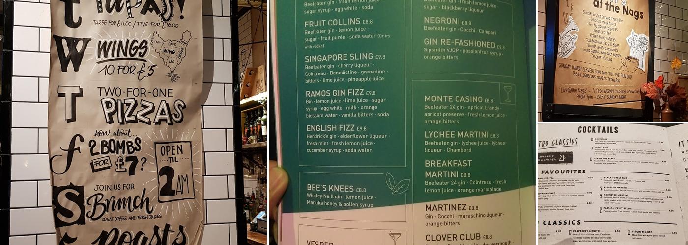 Be At One - Islington Menu