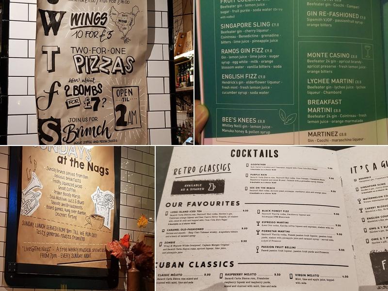 Be At One - Islington Menu