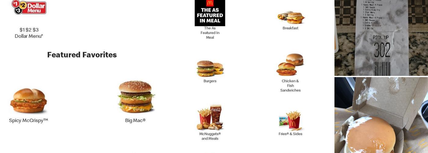 McDonald's Menu