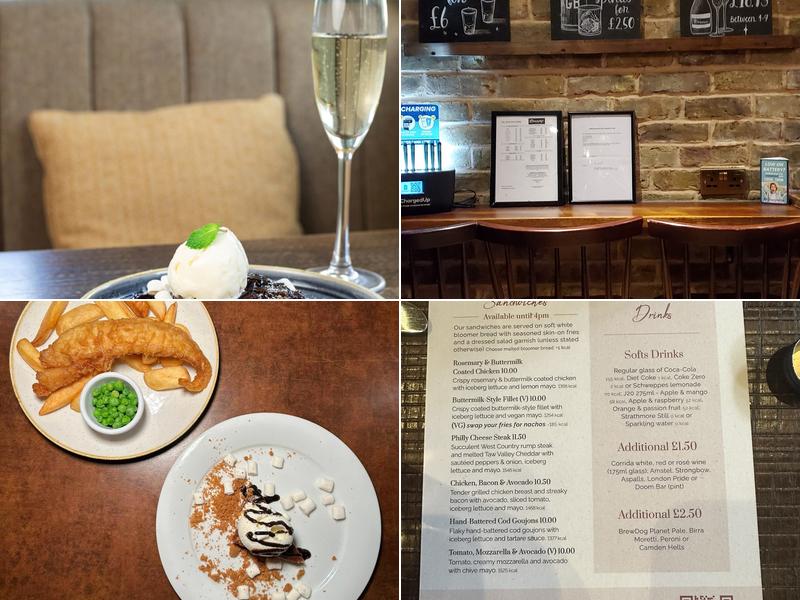 Sir John Balcombe Marylebone Menu